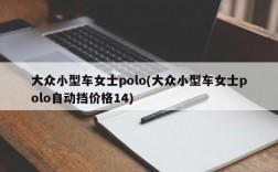 大众小型车女士polo(大众小型车女士polo自动挡价格14)