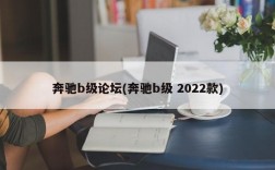 奔驰b级论坛(奔驰b级 2022款)