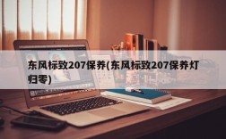 东风标致207保养(东风标致207保养灯归零)