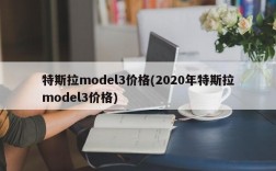 特斯拉model3价格(2020年特斯拉model3价格)