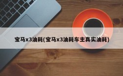 宝马x3油耗(宝马x3油耗车主真实油耗)