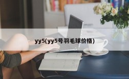 yy5(yy5号羽毛球价格)